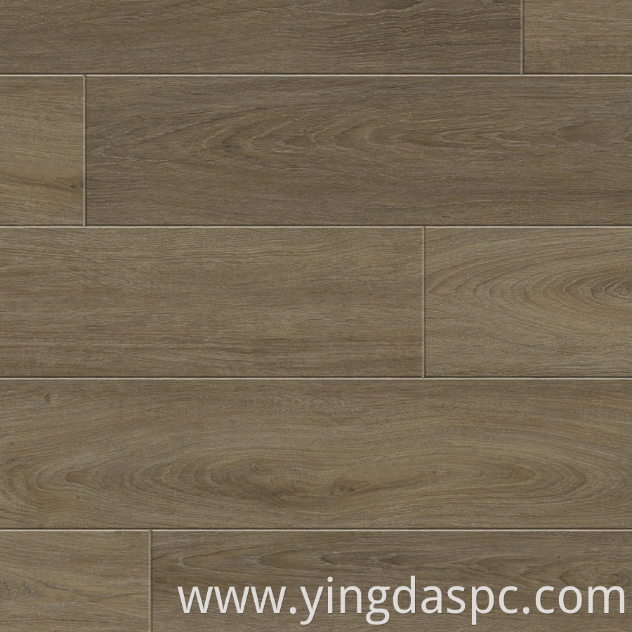 100% Waterproof Wood Grain Rigid Core Vinyl Plank Spc Flooring